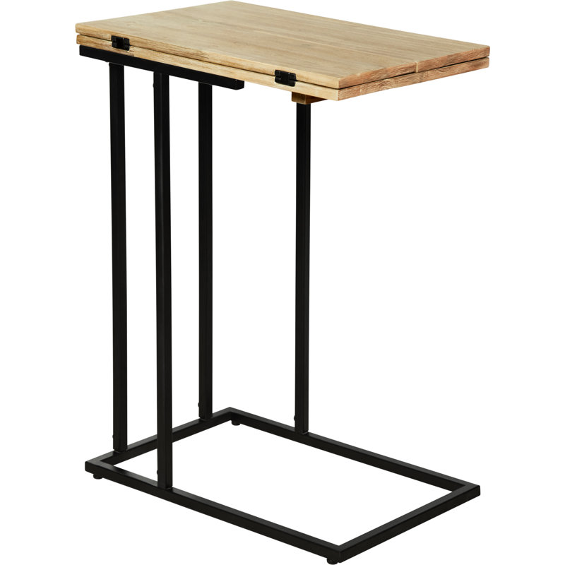 Serta Harton Rustic Expandable C Side Table