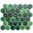 Agate 2" x 2" Glossy Porcelain Mosaic Wall Tile-98977104