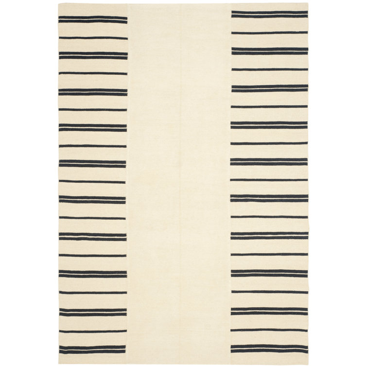 Ralph Lauren Sagaponeck Stripe Patch Wool Striped Rug