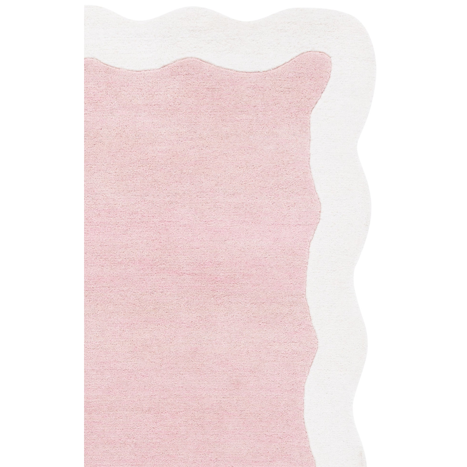 Metro 435 Hand Tufted Wool Pile Solid Color Rug, Rectangle 6' x 9'