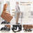 Geier PU Upholstered Heated Massage Chair,Lift Assistance-1959664053