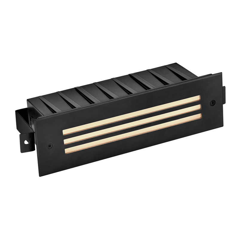 Sparta - Dash Stainless Steel Black Low Voltage Integrated LED Stainless Steel Accent