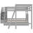 Enerson Kids Twin Over Full Bunk Bed with Drawers-2038322087