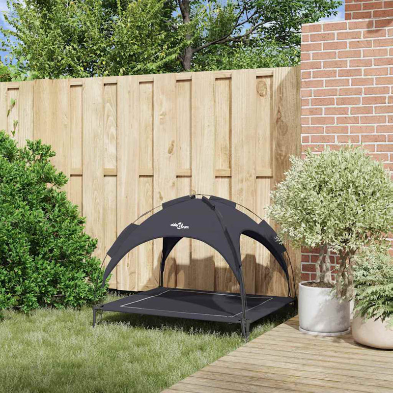 Oxford Fabric Pet Bed, 84cm H x 104cm W x 86cm D, Black