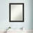 Yayla Closed Corner Frame Flat Wall Mirror-1297733767