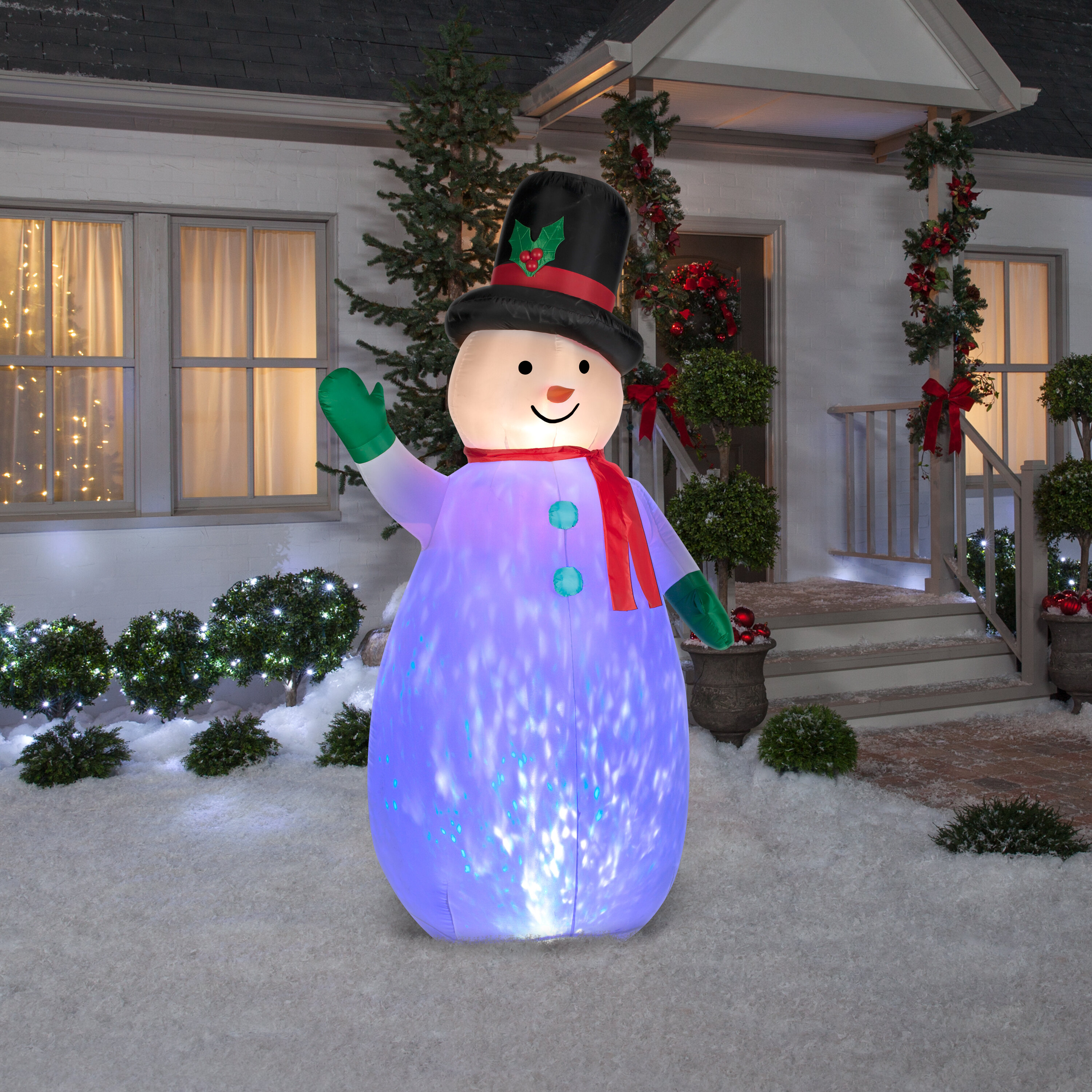 Inflatable Christmas Car Buddy - Snowman, Santa Claus, or The Grinch