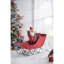 Père Noël debout