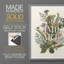 Organic Bouquet I, reproduction encadrée - bois massif-1469060065-1469060056