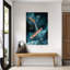 Baking With Stars Abstract Contemporary Landscape Nature Wall Art Print 1 Piece Wrapped Canvas Wall Art-2018783774