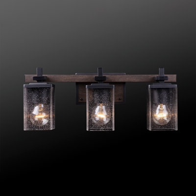 Éclairage pour meuble-lavabo mat 3 lumières Raymonde