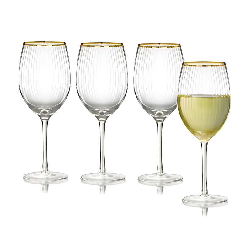 Gold Rocher All Purpose Wine Glasses