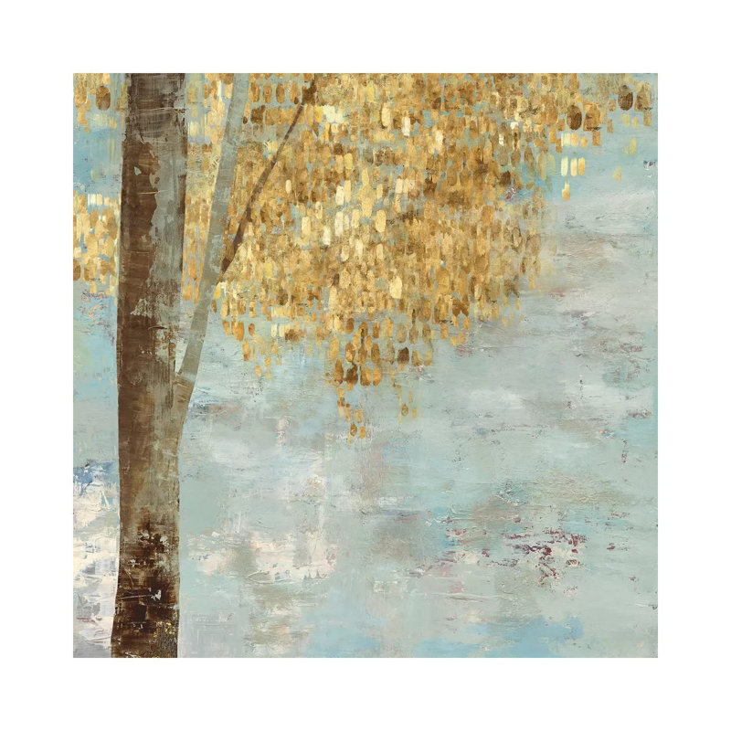 Faintest Breath IIII by PI Galerie - Wrapped Canvas Painting, 30.48 cm H x 30.48 cm W