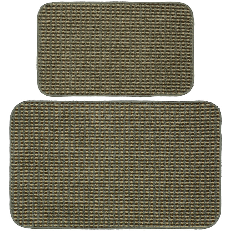 Ensemble de tapis de cuisine 2 pièces Perseus, Sauge