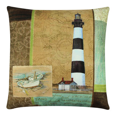 Giovanny Cotton Blend Throw Square Pillow Cover & Insert