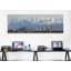 «Anchorage Panoramic Skyline Cityscape», reproduction de photo sur toile en bleu-765326890-692520512