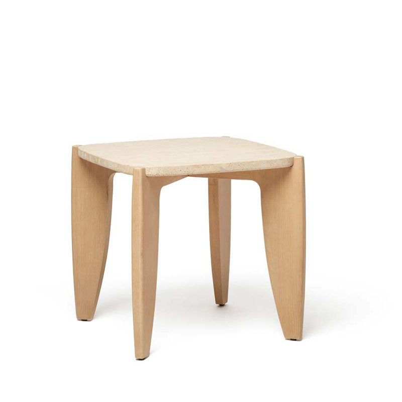Table d'appoint Rocco - Travertin