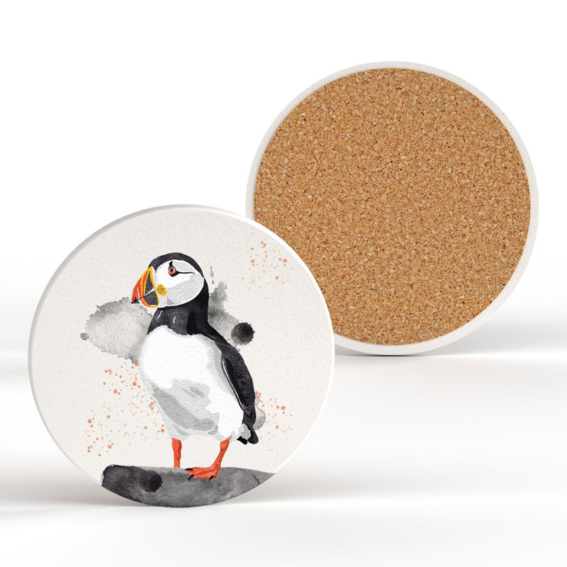 Ceramic Round 1 Piece Coaster