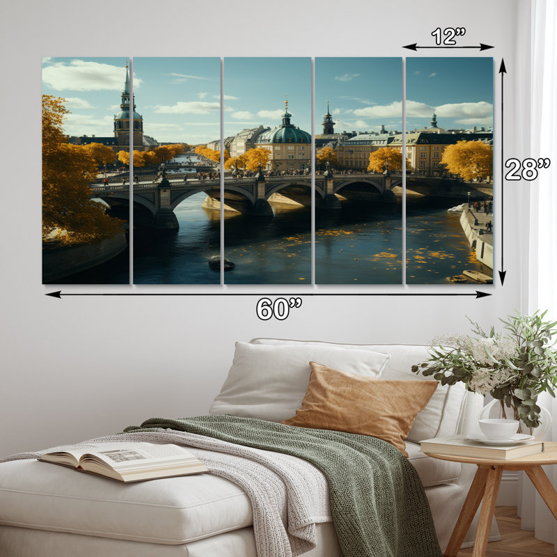 Cities & Countries Wall Decor on Metal