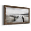 Misty Morning Dock - Peinture sur toile encadrée-1614460964