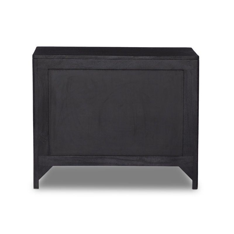 Sydney Large Nightstand, Black