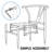 Brenlie 21" Wide Mid-Century Modern Dining Chairs-1806319604
