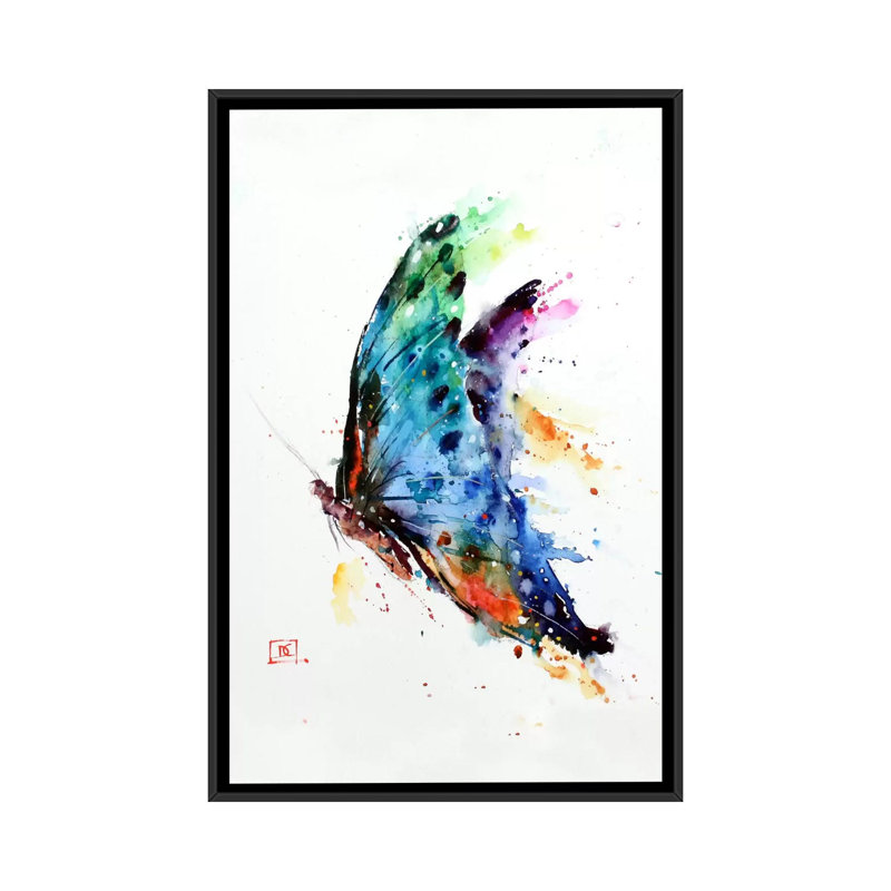 « woodsburgh », peinture sur toile, H 26 po x l 18 po x P 1,5 po, Toile encadrée noire, Pas de tapis