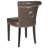 Ring 20.7'' H Leather Upholstered Parsons Chair