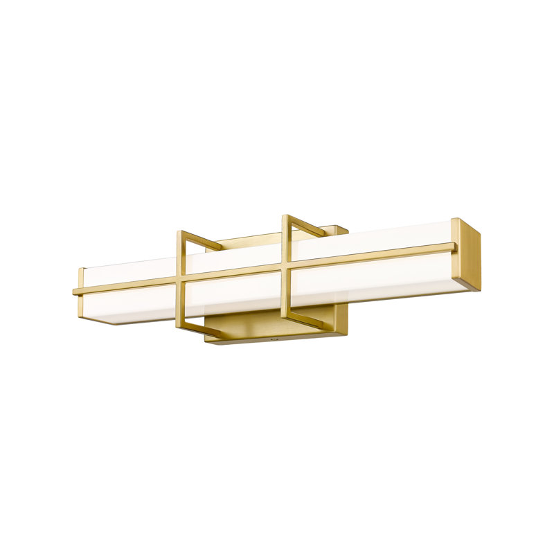 Éclairage pour meuble-lavabo Klowie, Or moderne