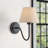 Beacon Brass Armed Wall Sconce-873666619