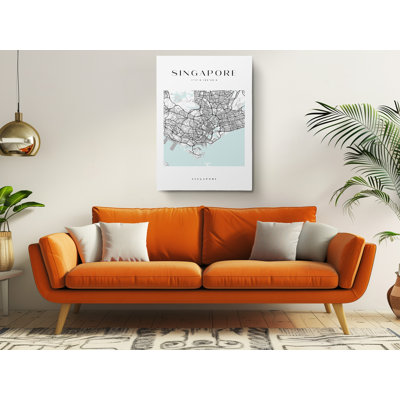 «Singapour», impression sur toile