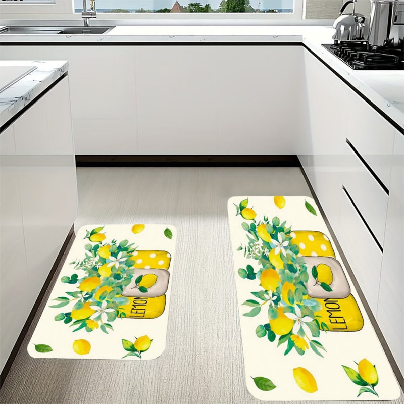 Ensemble de 2 tapis de cuisine Mason