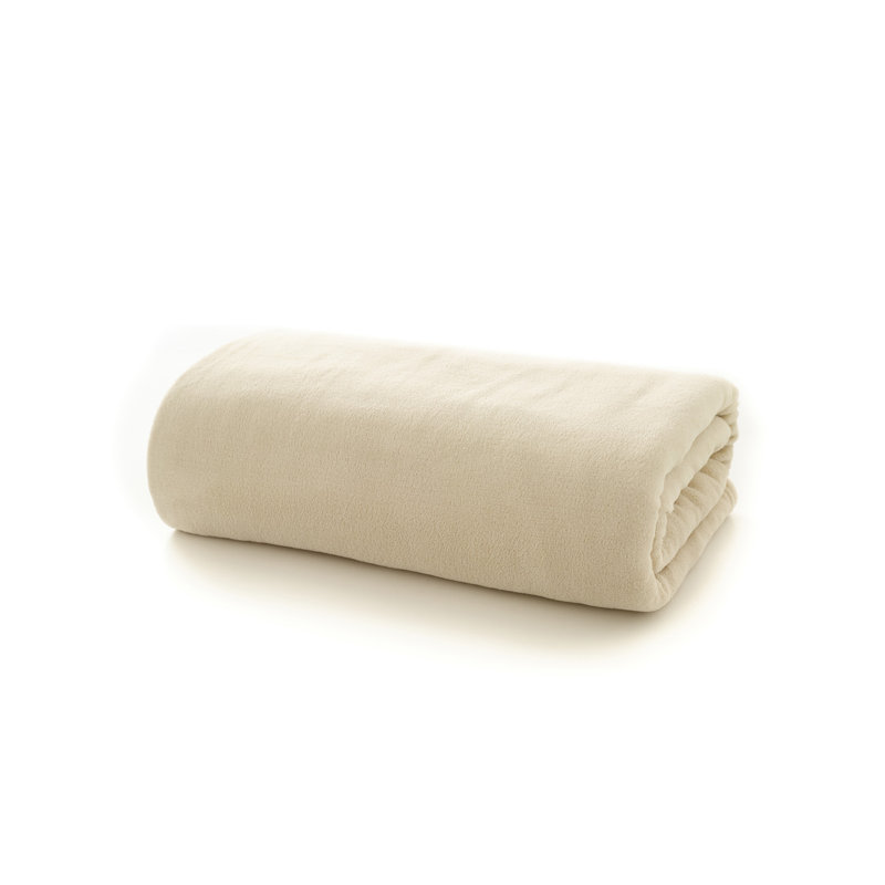 The Big One Ultra-Soft Large Plush Throw 230x270c Throw Blanket, Cream