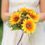 Paquet de 2, bouquet de tournesol artificiel, fleurs artificielles 18 po avec véritable souffle de bébé, décoration d'automne pour centre de table, cuisine, salle à manger, décoration de fête de mariage