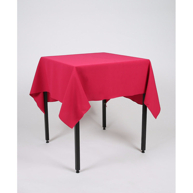 Blondine Tablecloth, 91cm W x 91cm L, Magenta