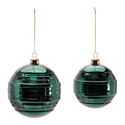 Ensemble de 4 boules en verre