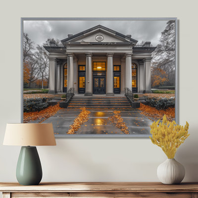 «Geter Prosperity and Pride Banks in Autumn» - Décoration murale Banks