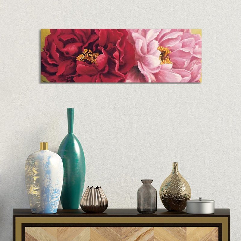 Mélodie by Nathalie Besson - Wrapped Canvas Panoramic Painting, 30.48 cm H x 91.44 cm W x 1.91 cm D