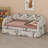 Modern Daybed Frame with Pull-Out Guest Bed and Integrated USB Charging Stations-1624902423