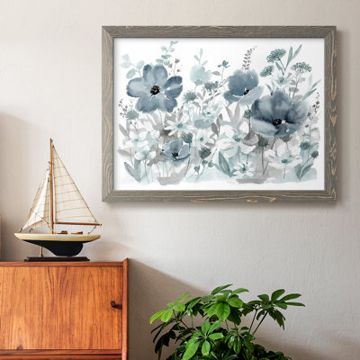 «Blue Nature», reproduction sur toile encadrée