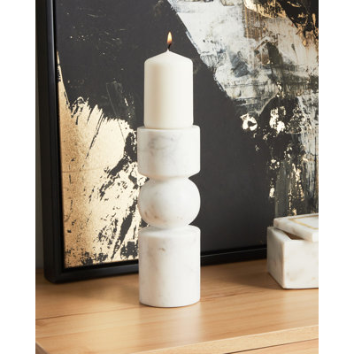 Marble Tabletop Candlestick