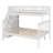 Crowden Kids Twin Over Full Bunk Bed-1088721431