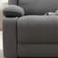 Fauteuil inclinable gris chauffant et chauffant avec massage, se concentrant sur les fonctions d'assistance aux personnes âgées, simple à utiliser, offrant commodité pour les soins à domicile
