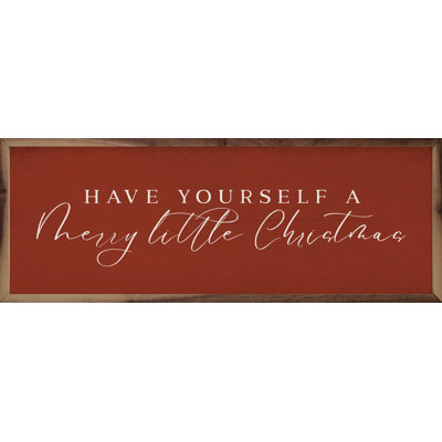 " Merry Little Christmas Red "