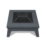 Breton Wood Burning Fire Pit by Real Flame
