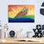 «Journey To New Beginnings» par Cindy Thornton, art en verre acrylique Wal-366570048
