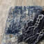 Tapis abstrait gris / bleu sarcelle Sven-318085043