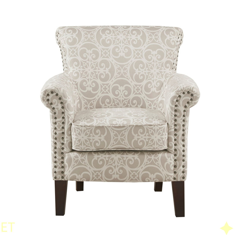 Fauteuil club Brooke, Multi-couleur