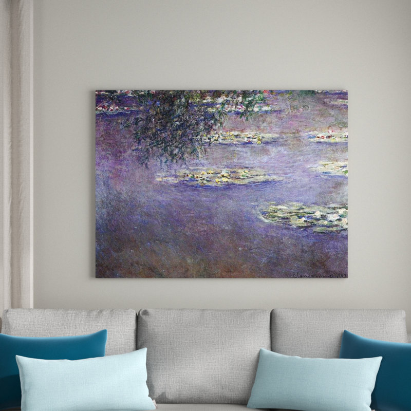 Claude Monet - Wrapped Canvas Painting, 60cm H x 80cm W x 1.8cm D