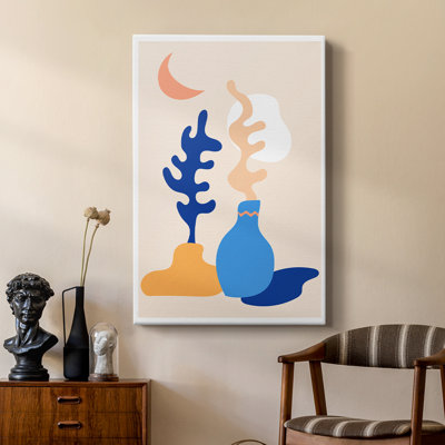 Matisse CDLXX Framed Print -Custom Wrapped Gallery Cavas