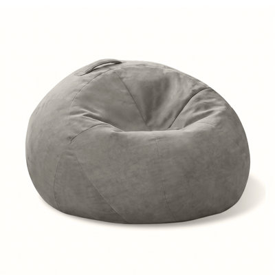 Bean Bag Chair for Teens & Youth, Velvet Cartoon & Chenille Fabric Beanbag Chair